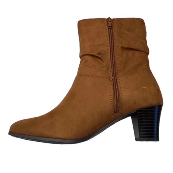 Style & Co Women's Piviee Slouch Booties Brown Size 9 1/2 - Picture 3 of 5